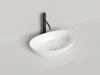 Раковина из искусственного камня S-Sense Salini NOEMI 1101103G 60х30 накладная цвет белый без отверстий под смеситель